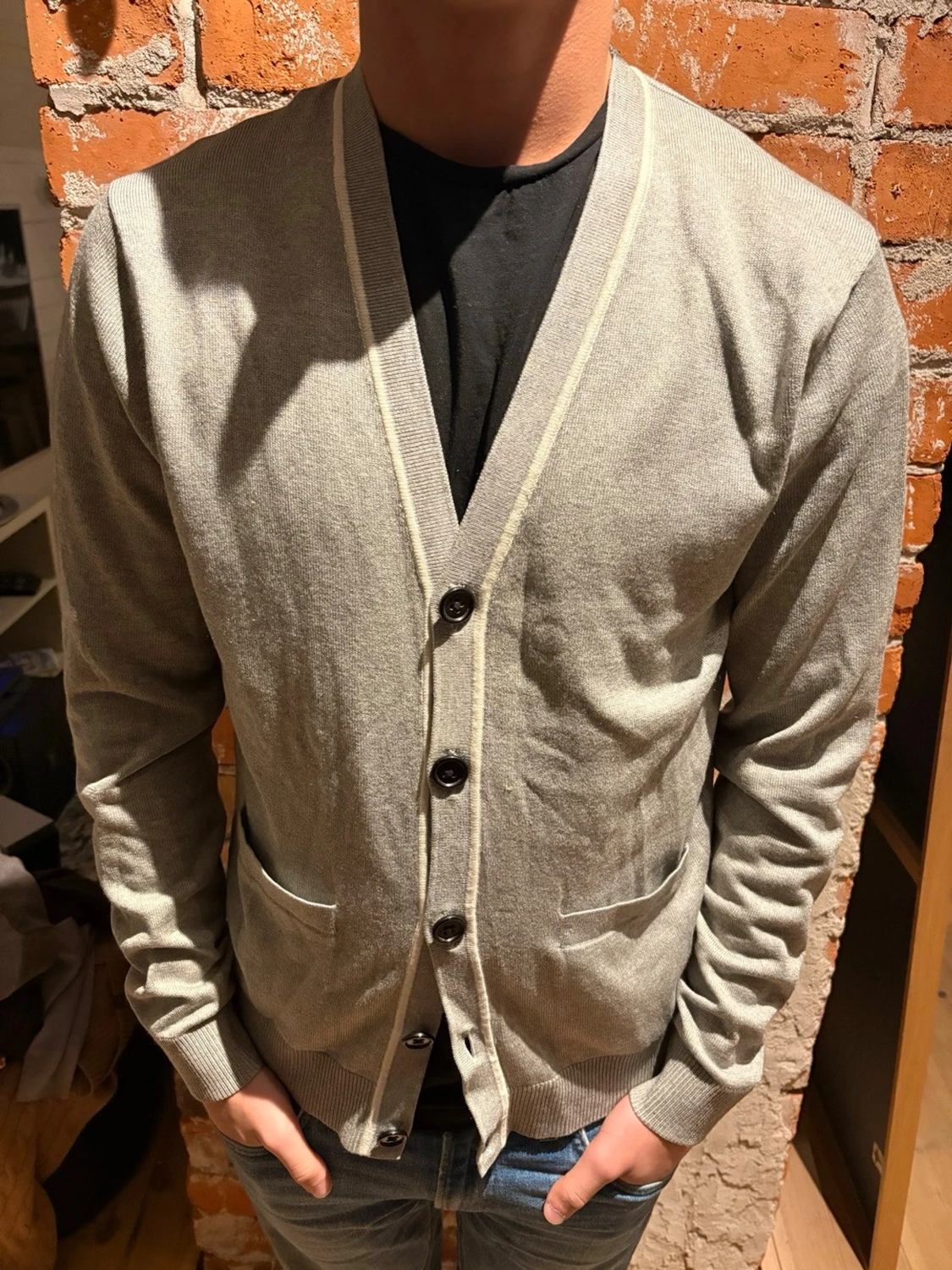 Kashmir cardigan