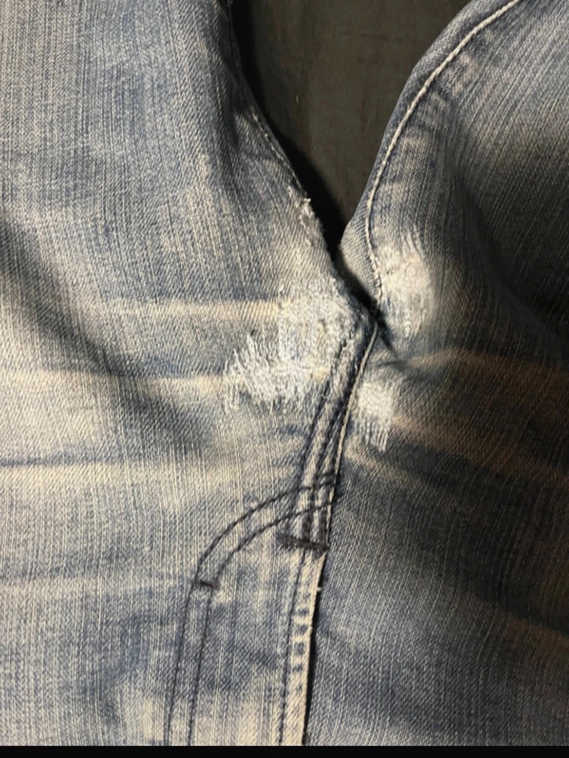 Ljusblå raka jeans från J Lindberg  - 3