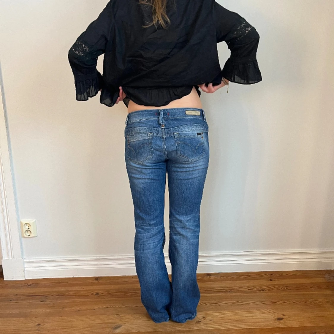Lågmidjade jeans  - 90