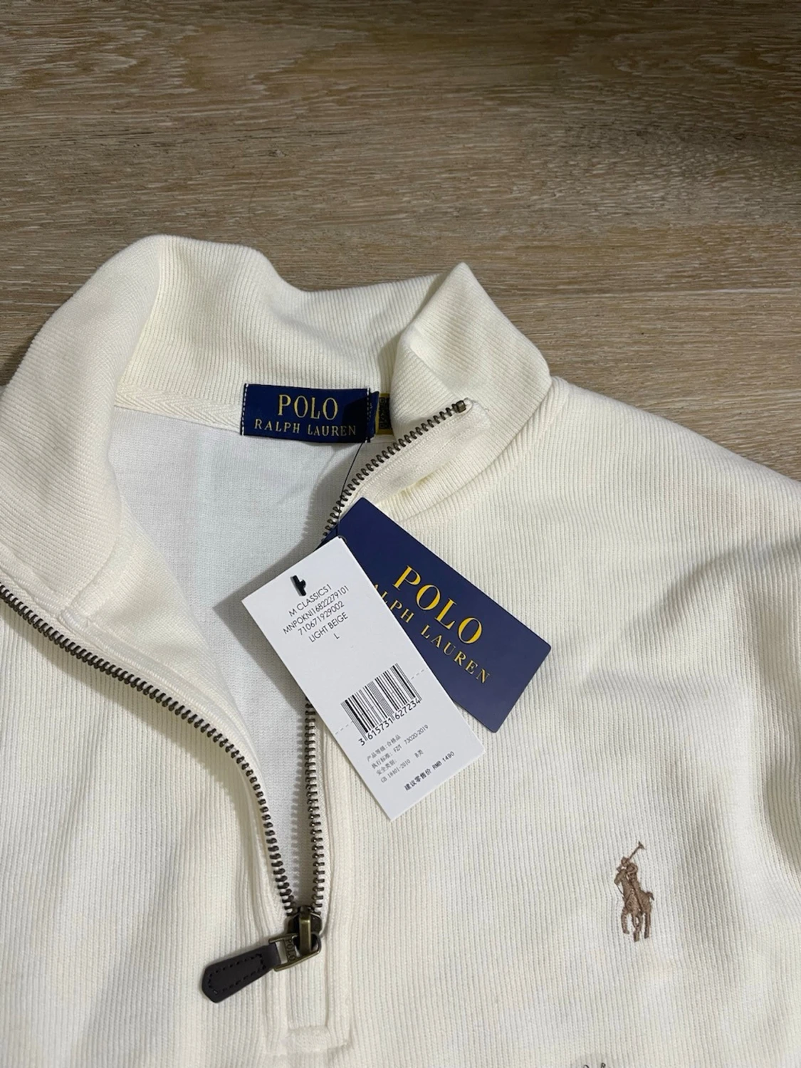 Vit halvzip från Polo Ralph Lauren - 3