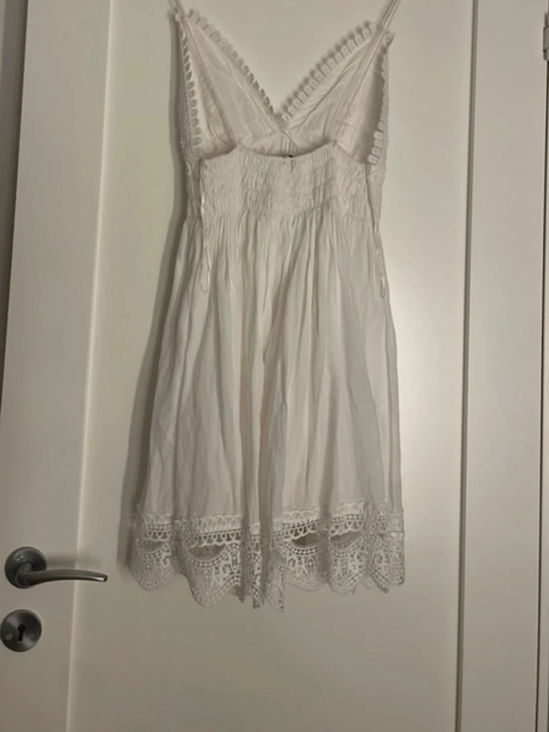 Vit student klänning  - 1