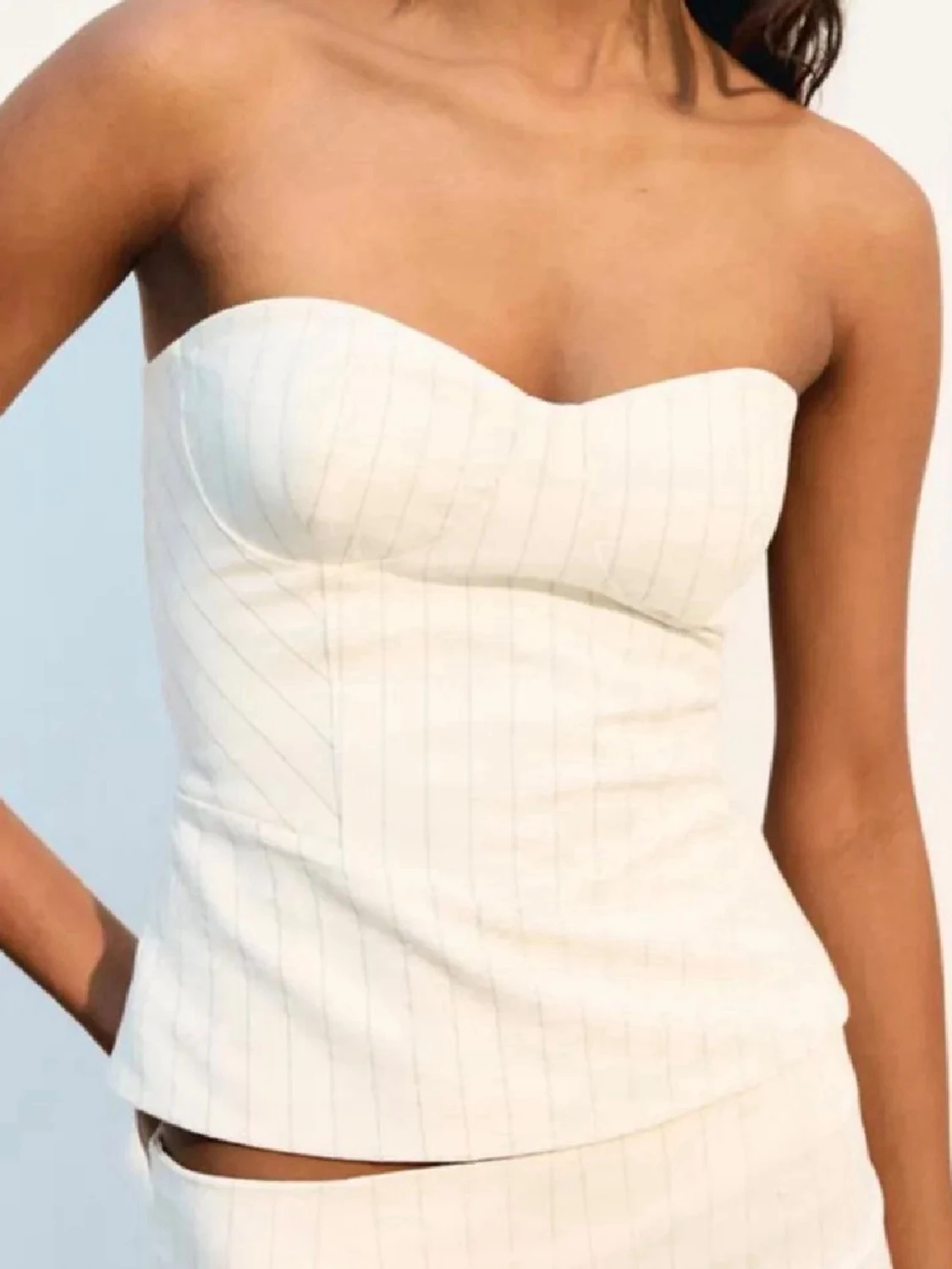 Korsett topp från Bershka  - 3