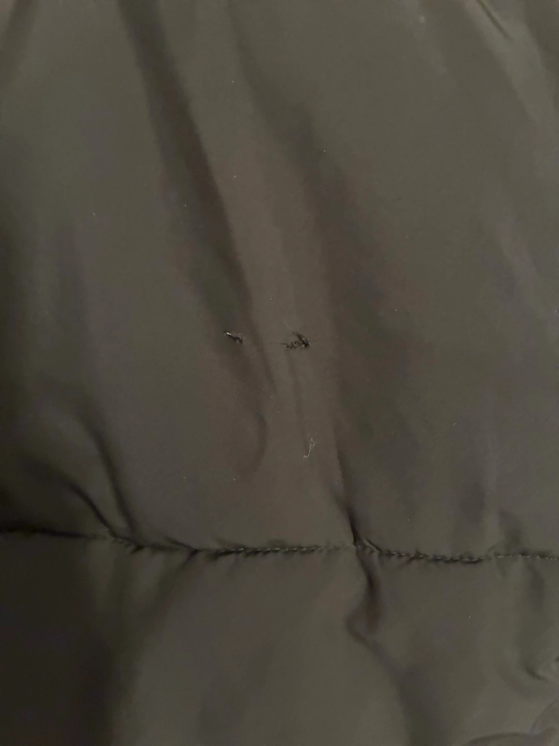 Svart pufferjacka från H&M, strl 38 - 5