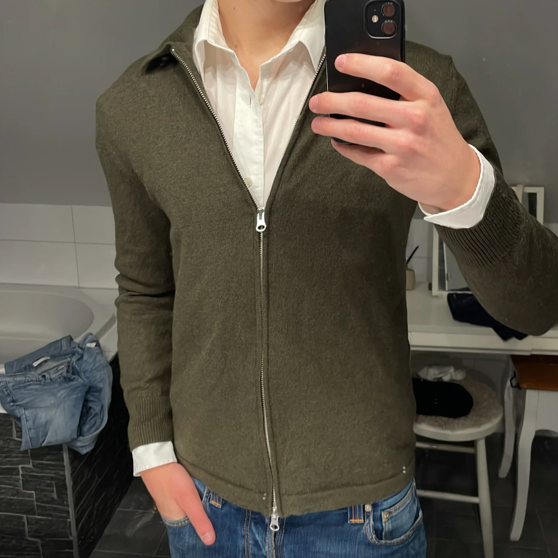 J.Lindberg merino zip - 1