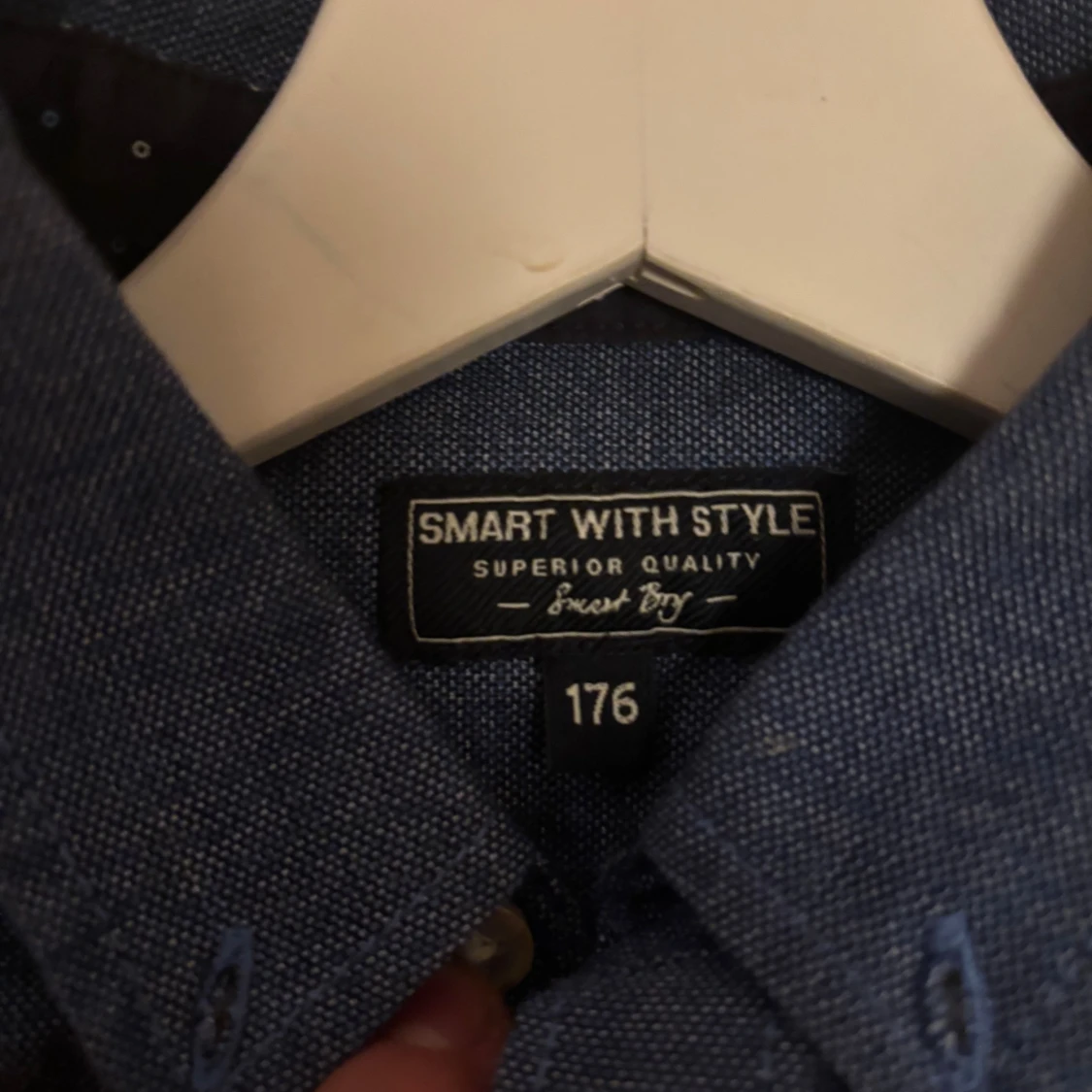 Blå skjorta från Smart With Style - 1