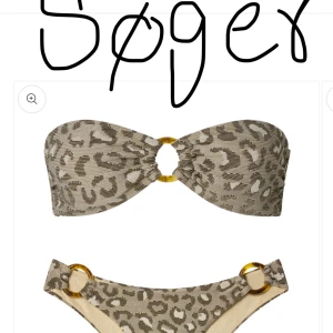 SØGER!!!! Leopardmönstred bandeau bikini - SØGER DENNE BIKINI, I DONT SELL IT!!!!!!
