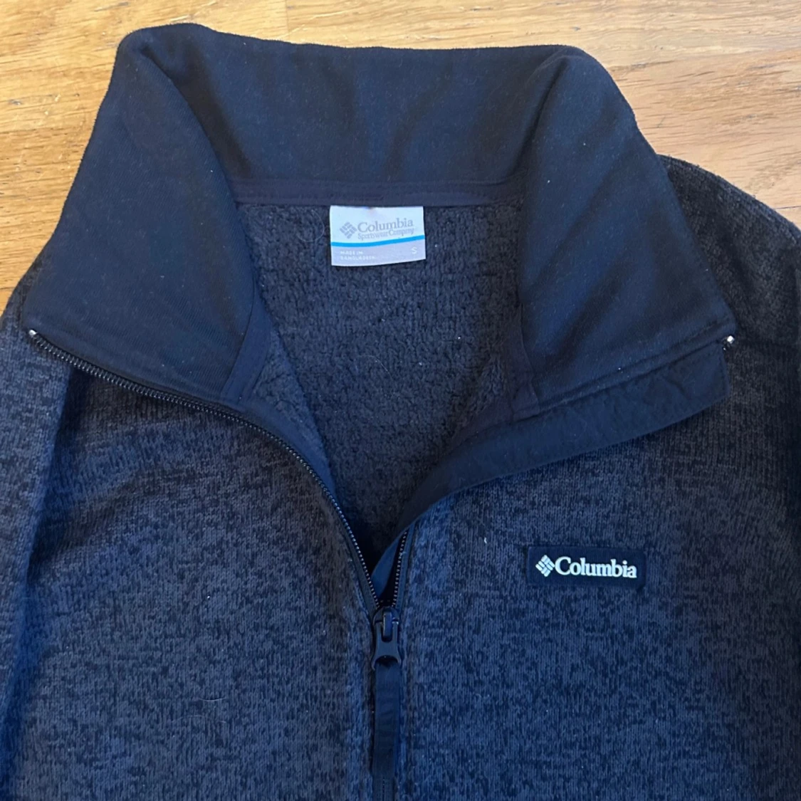 Mörkgrå fleecejacka från Columbia - 1