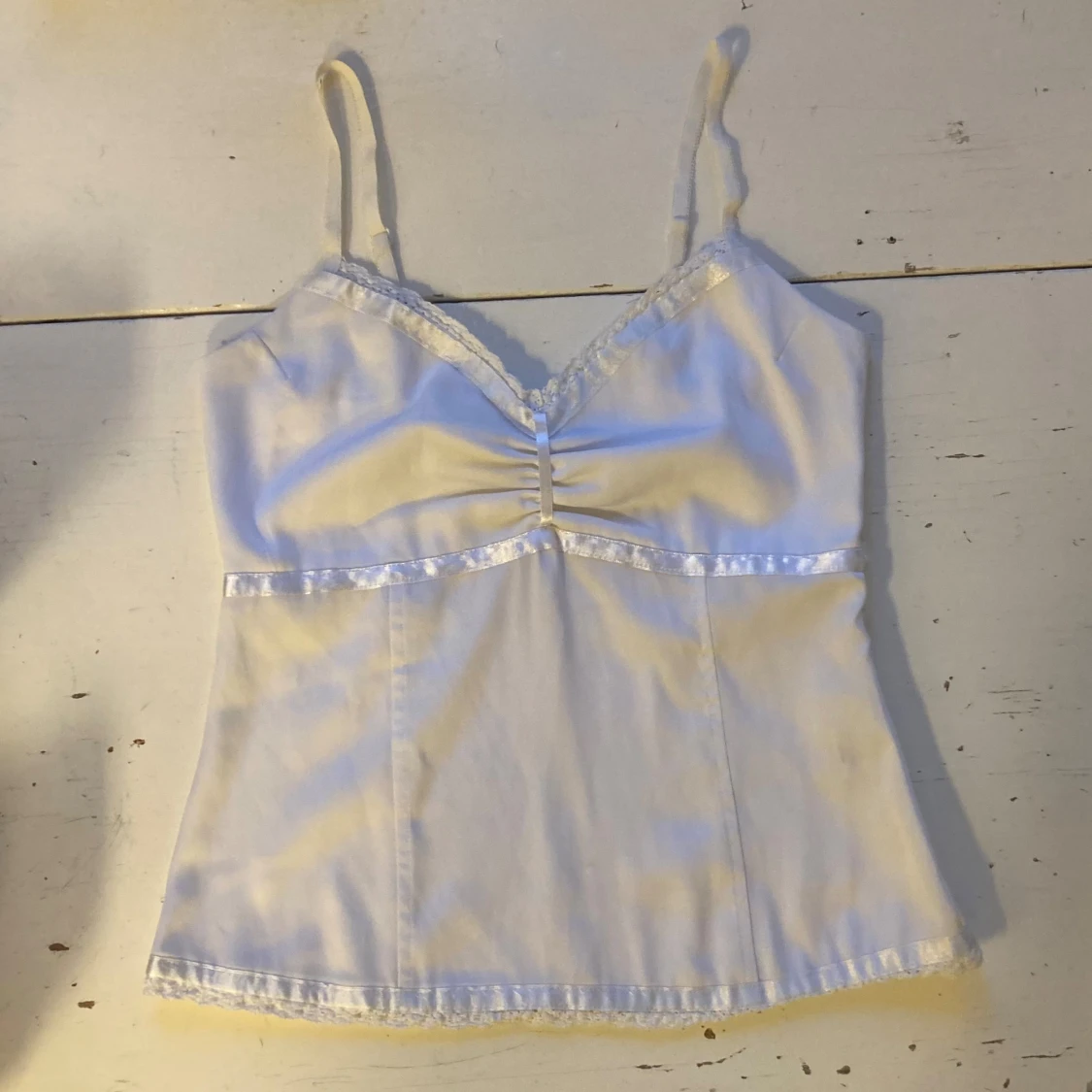  🍒Vintage babydoll linnetopp i satin🍒