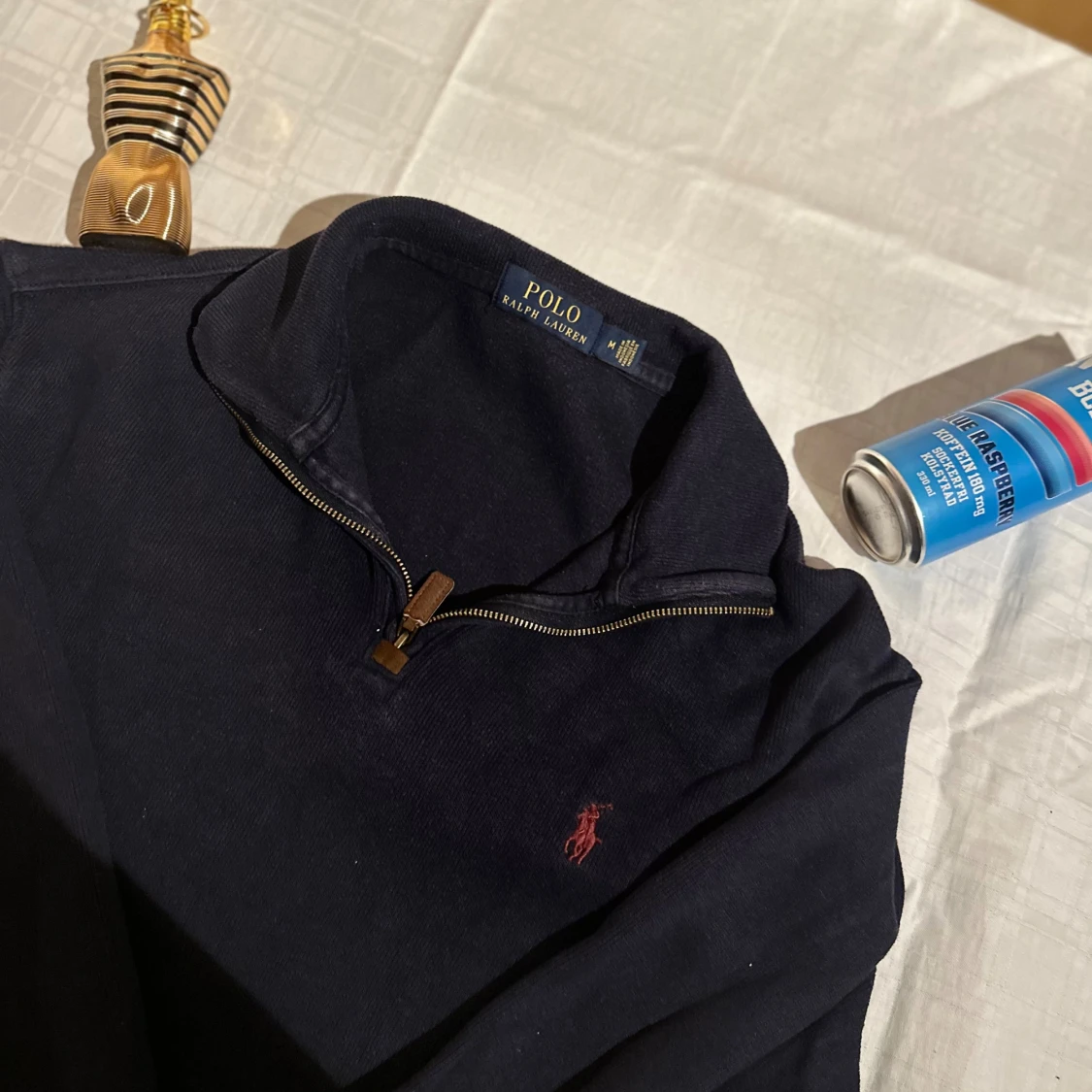 Marinblå half zip tröja Polo Ralph Lauren - 1