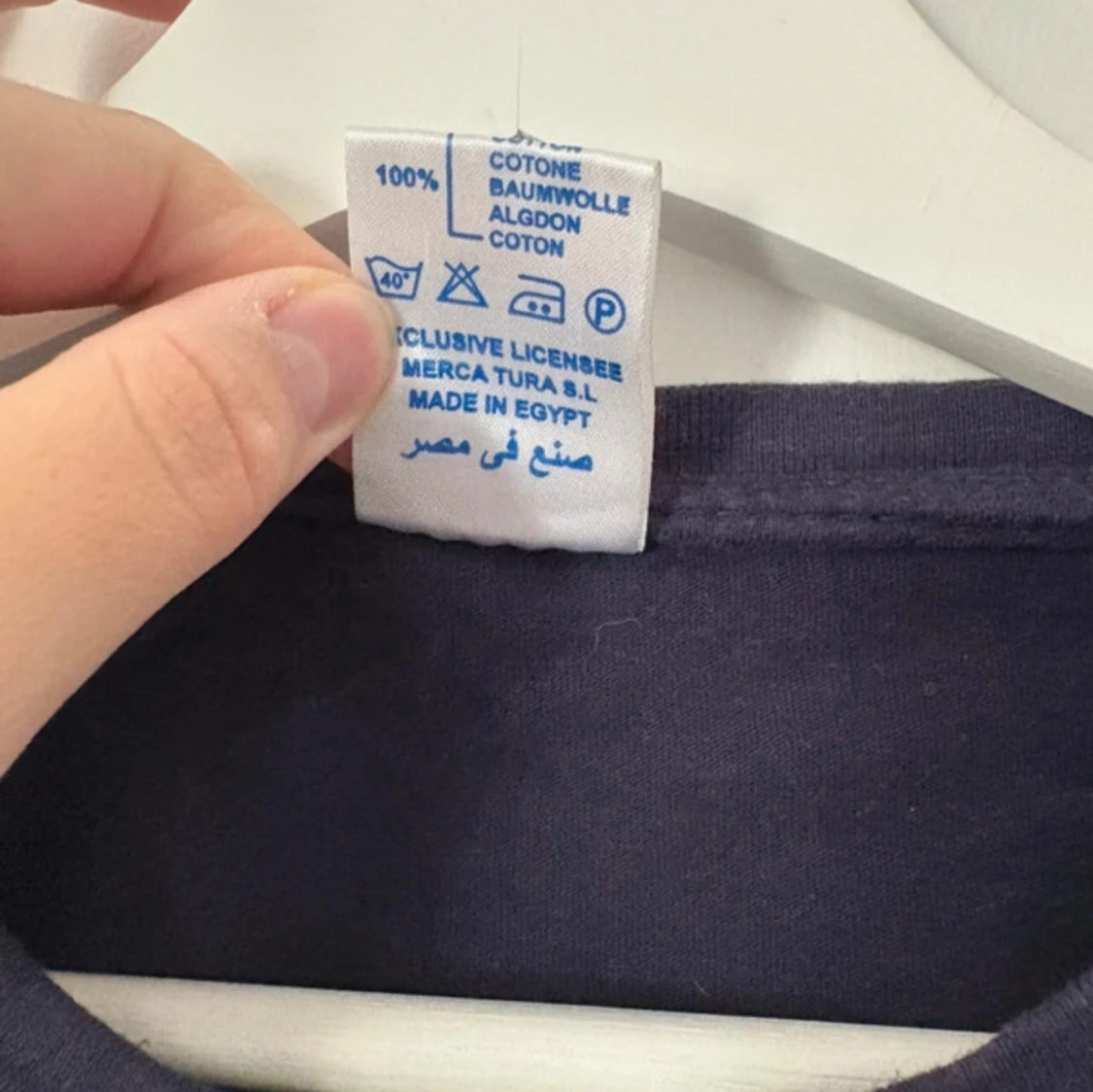 Mörkblå King Tut Egypt t-shirt - 1