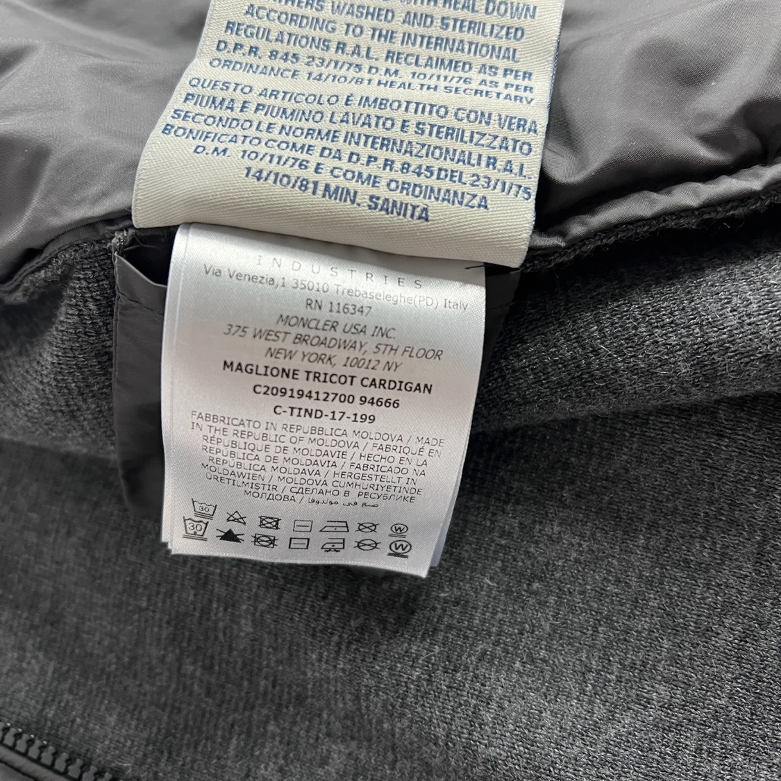 Moncler Cardigan (M) - 4