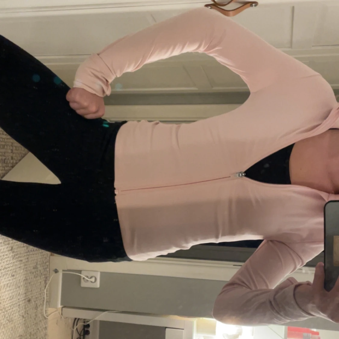 Rosa träningszip   - 1