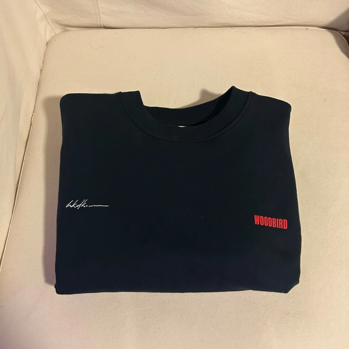 Mörkblå sweatshirt från Woodbird - 2