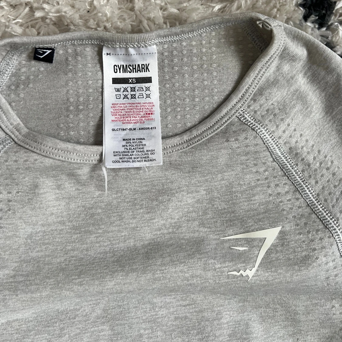 Ljusgrått set från Gymshark 🩶 - 2