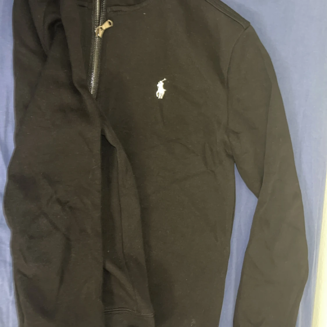 Svart half zip tröja från Polo Ralph Lauren - 1