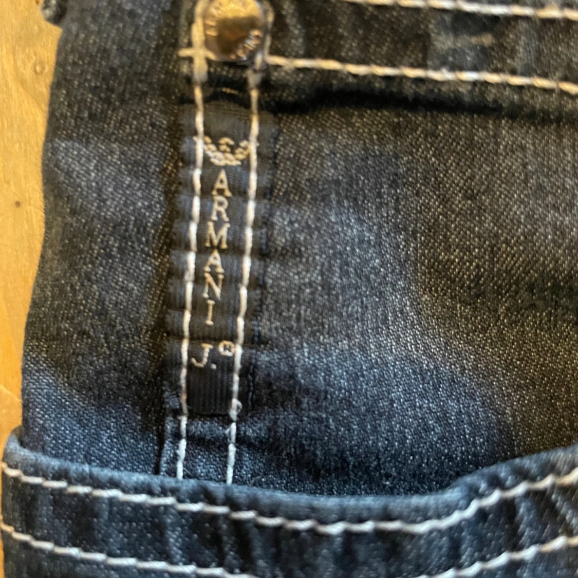 Mörkblå jeans från Armani Jeans - 3