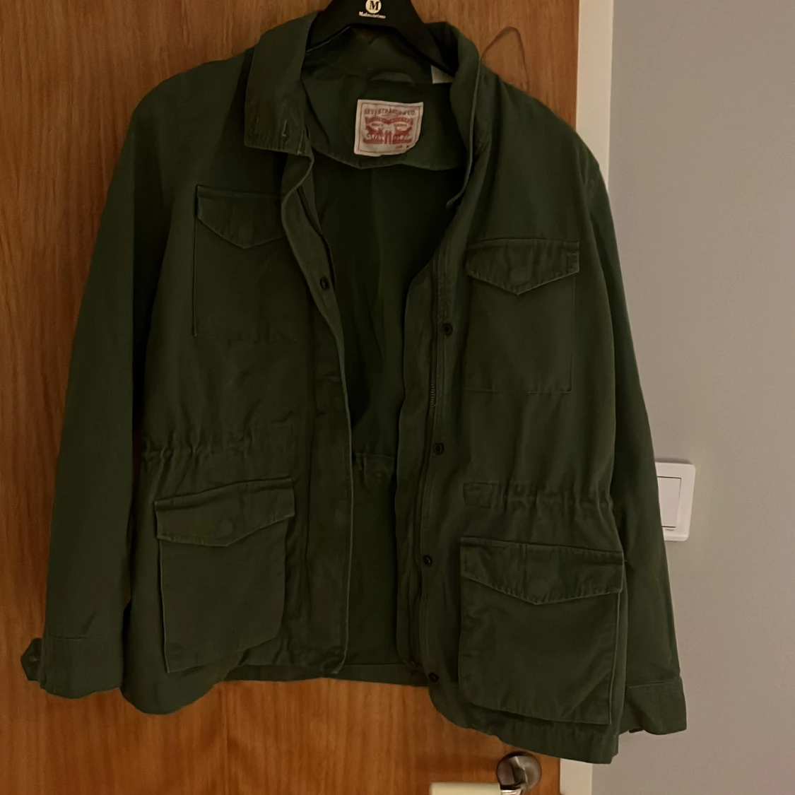 Grön fieldjacket från Levi's, stl M