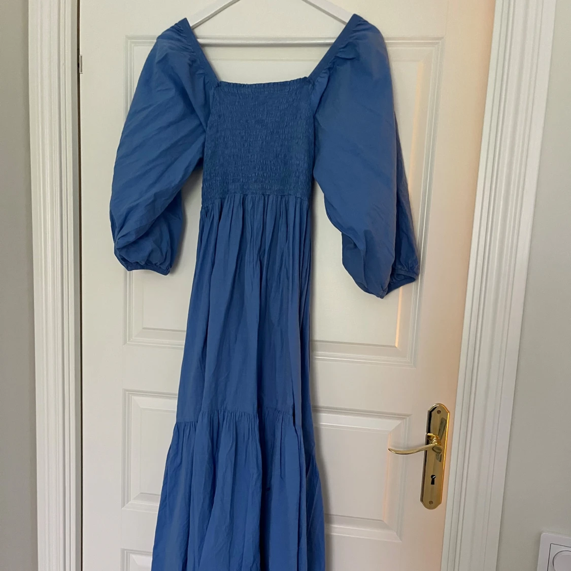 Blå långklänning - 2