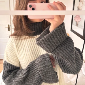 Stickad tröja  - Så snygg stickad tröja 