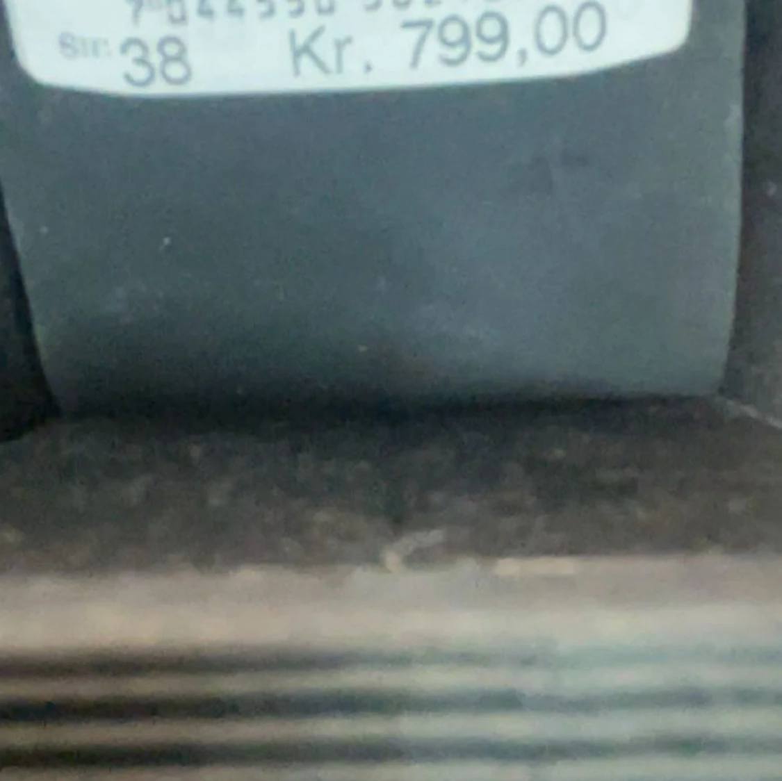 Svarta mockaboots med klack, strl 38 - 1