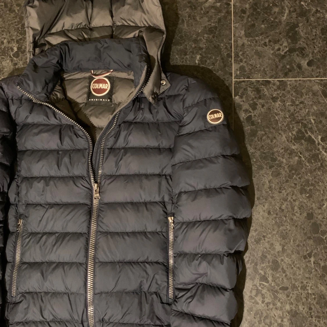 Mörkblå Colmar pufferjacka  - 1