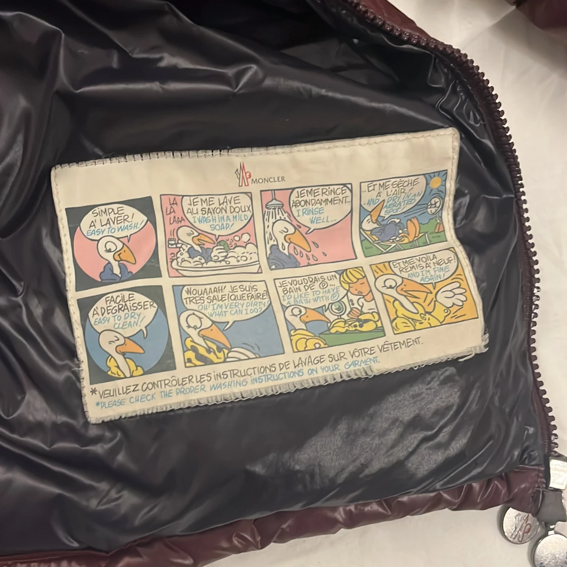Mörkbrun Moncler jacka - 2