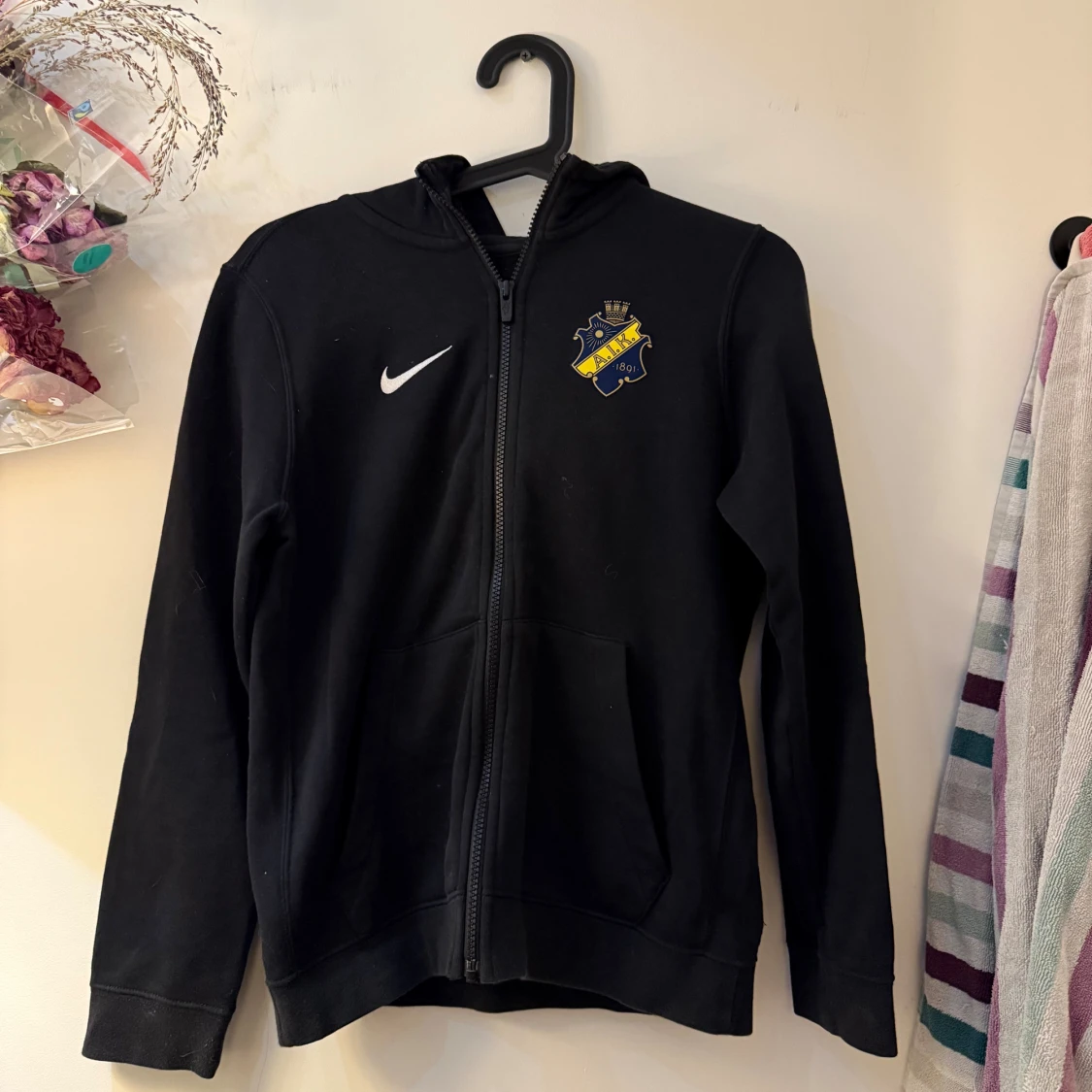 Svart AIK hoodie från Nike - 1