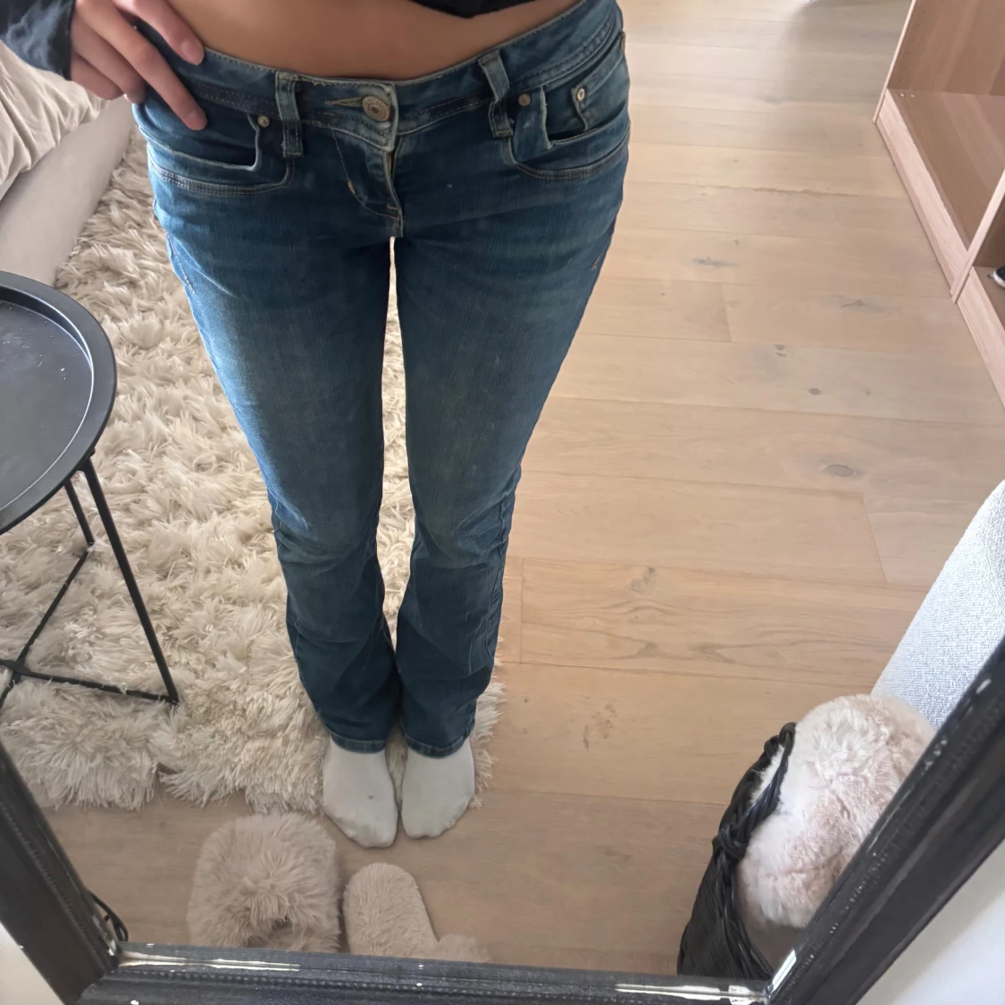 Blå bootcut jeans från LTB