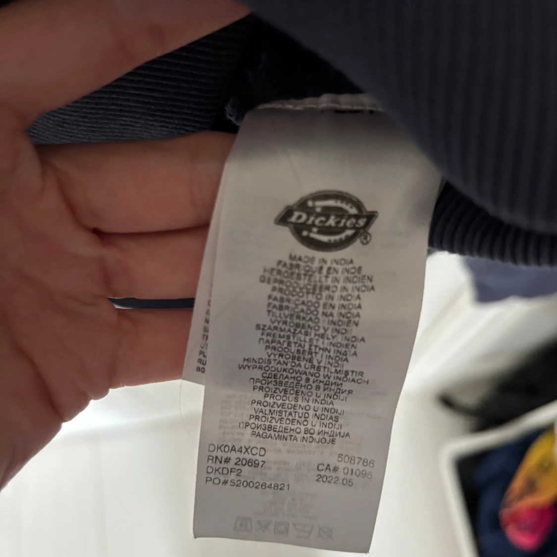 Mörkblå hoodie från Dickies - 2