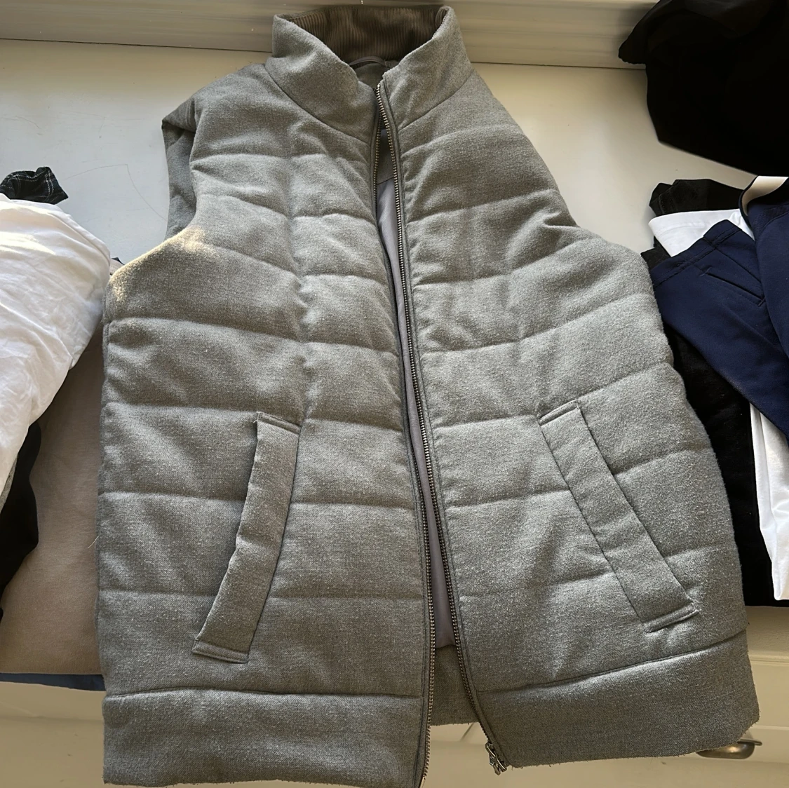 Grå väst Dressmann S - 3