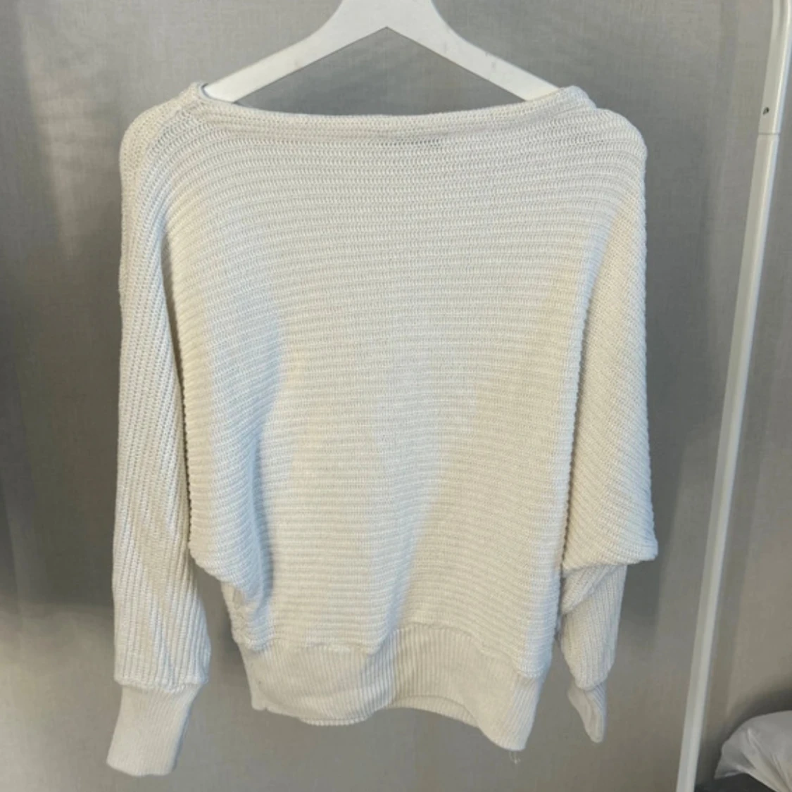 Vit stickad tröja från NA-KD XS - 1