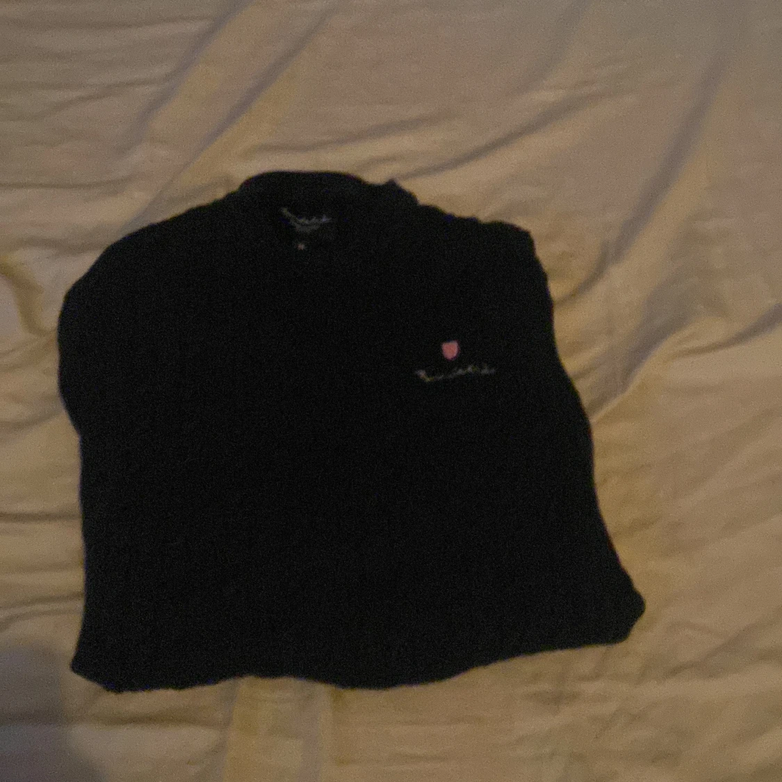 Mörkblå stickad tröja Bondelid M - 3