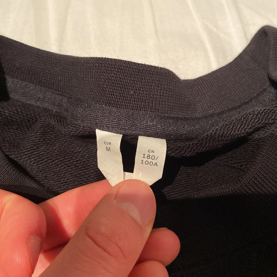 Svart sweatshirt från ARKET i bomull - 3