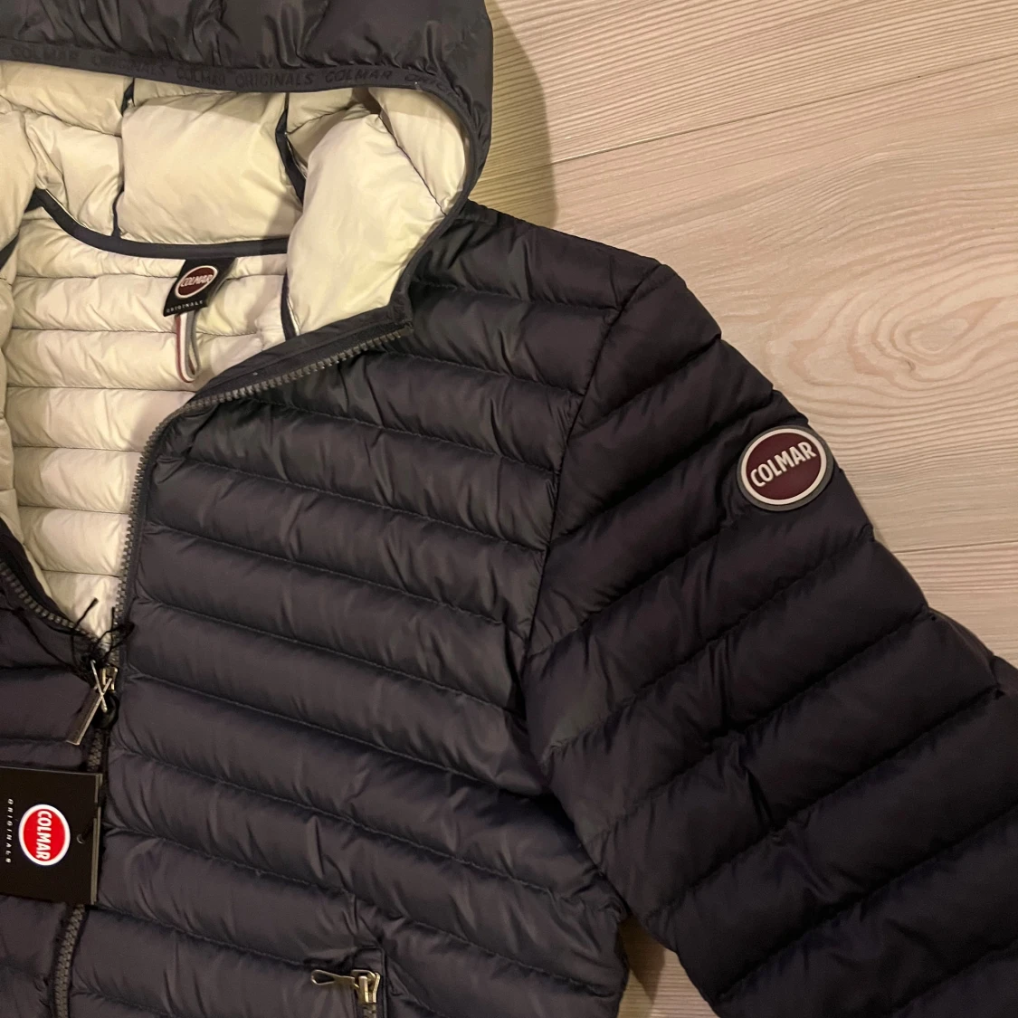 Svart pufferjacka från Colmar - 2