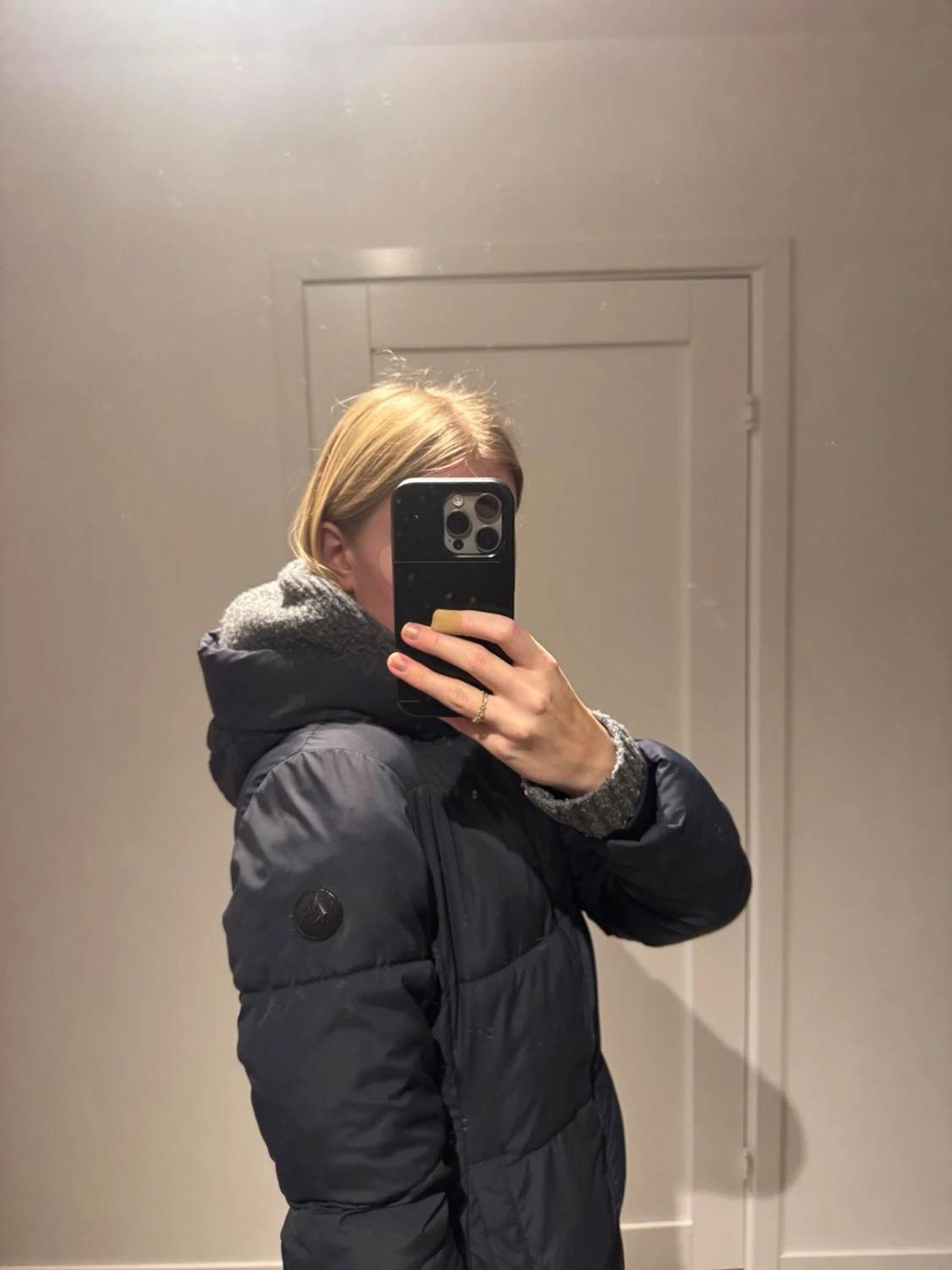 Mörkblå dunjacka  - 2