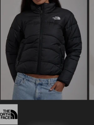 Svart pufferjacka från The North Face - Säljer en svart pufferjacka från The North Face i storlek XS. Jackan har hög krage, dragkedja framtill och två sidofickor med dragkedja. Klassisk logga på bröstet och ryggen. Perfekt för kalla dagar och riktigt snygg till jeans.               