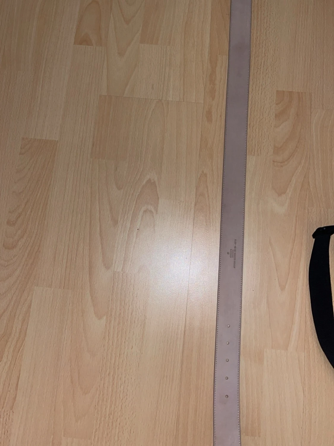 Gucci beige GG Supreme bälte - 2