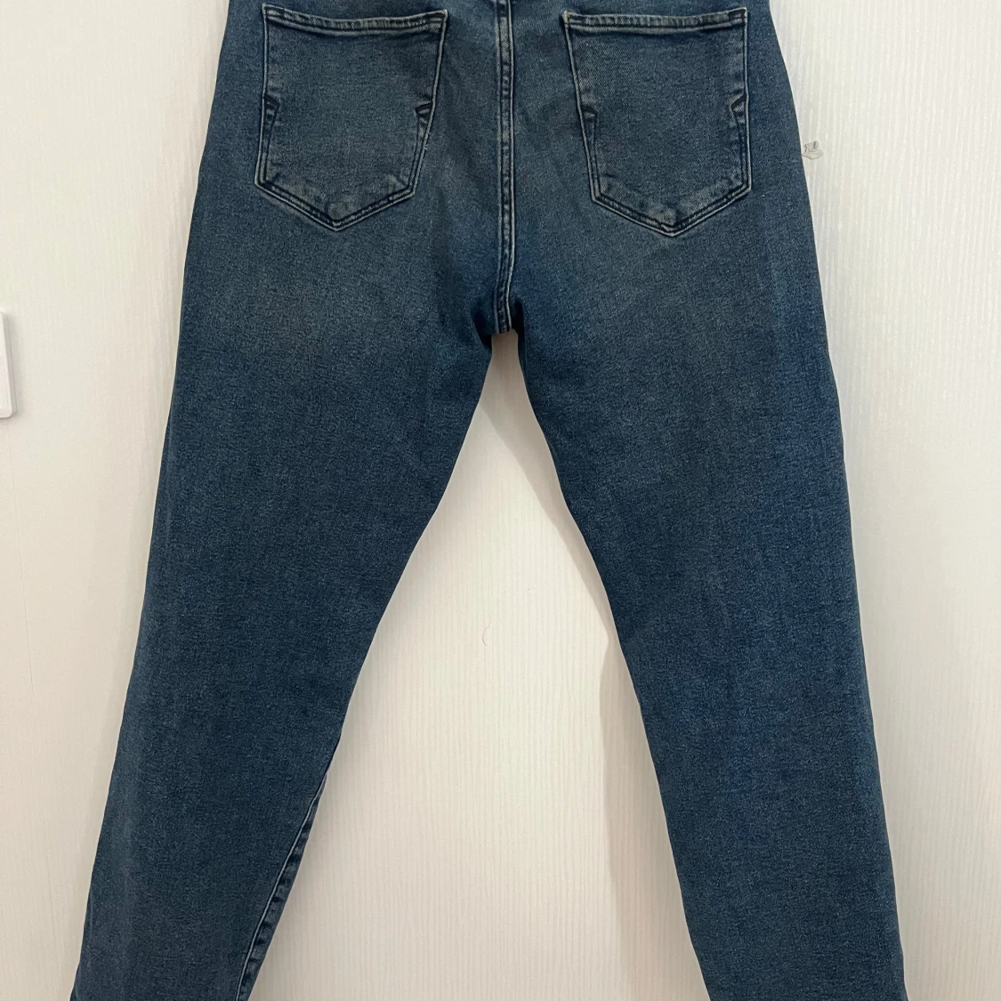 Blå wide jeans från Selected Homme - 1