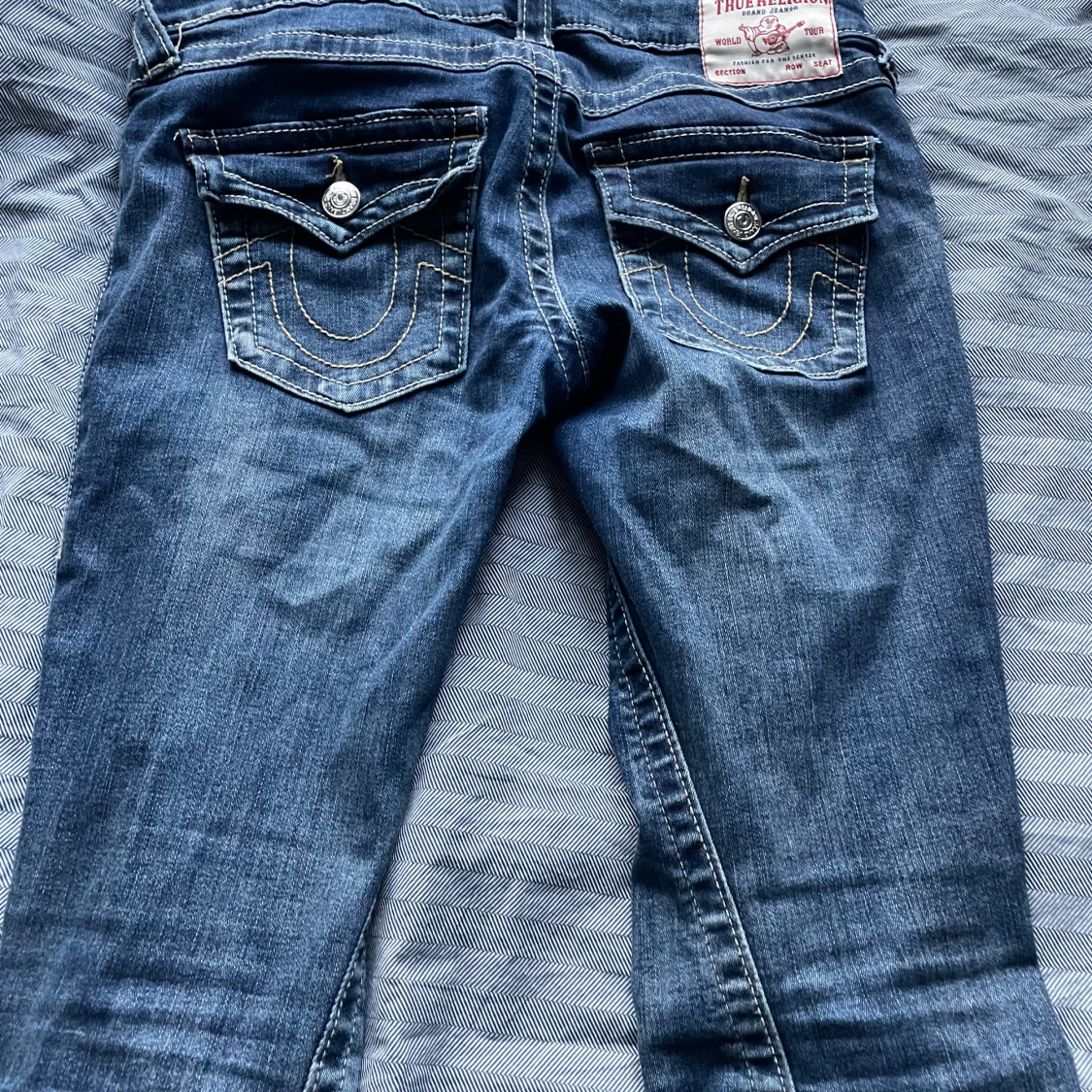 True Religion Joey jeans blå denim - 1