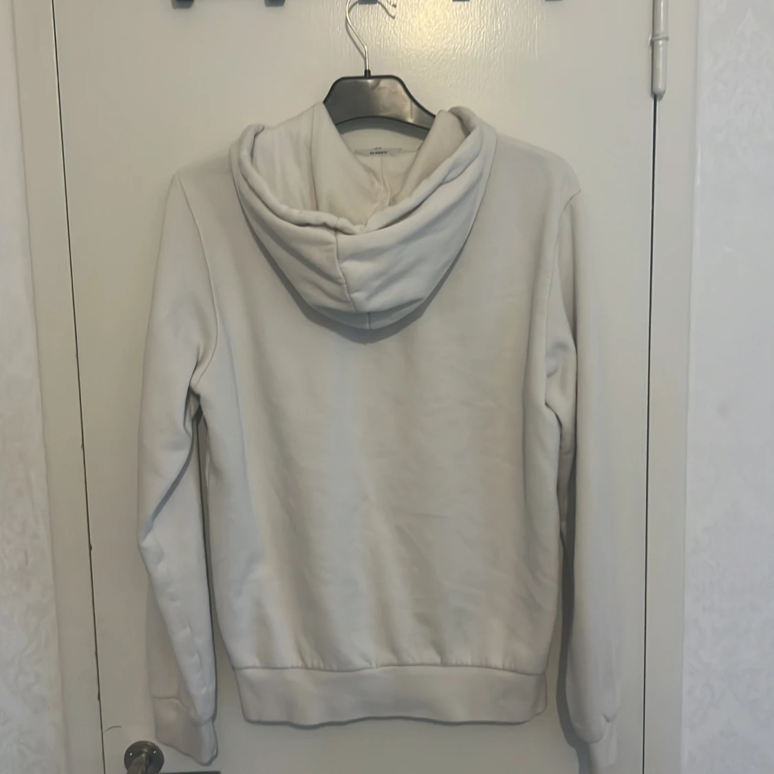 Vit hoodie från Lacoste med dragkedja - 1