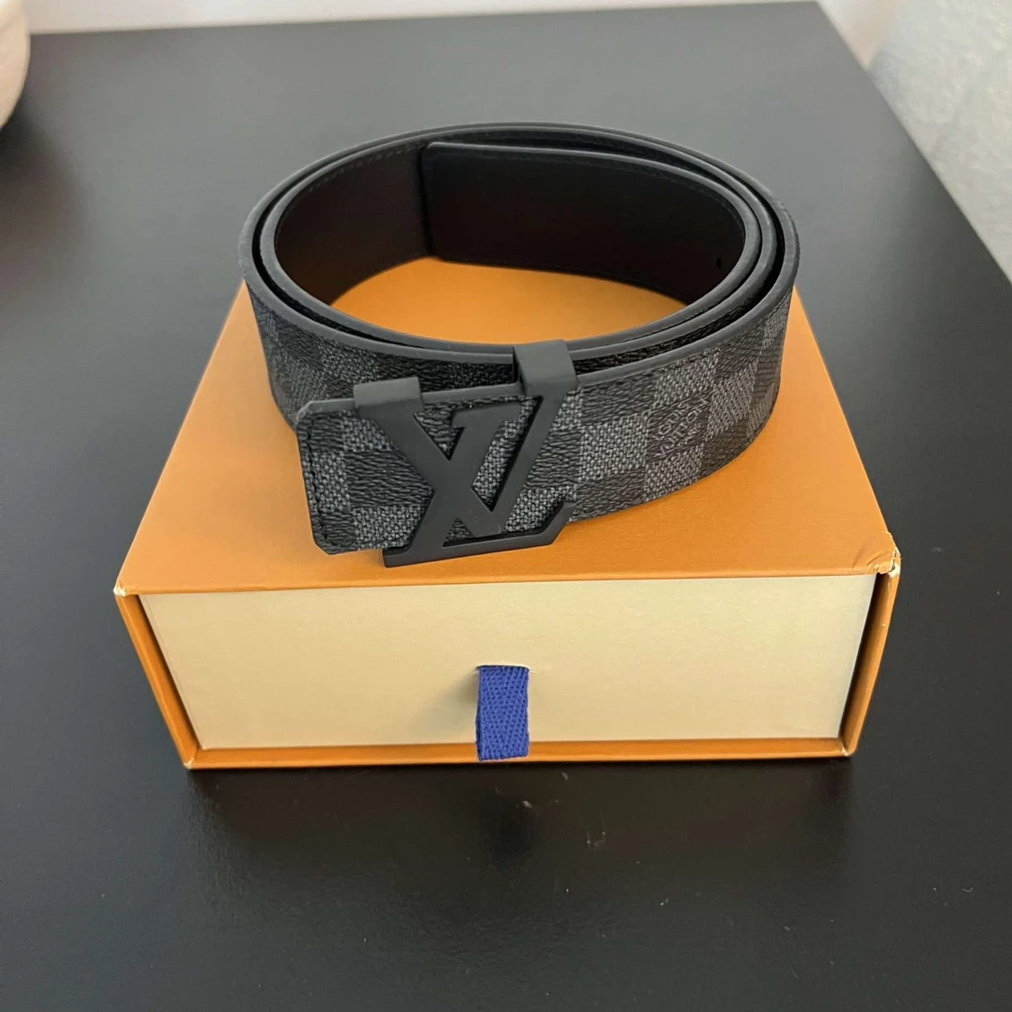 Louis Vuitton Damier Graphite bälte