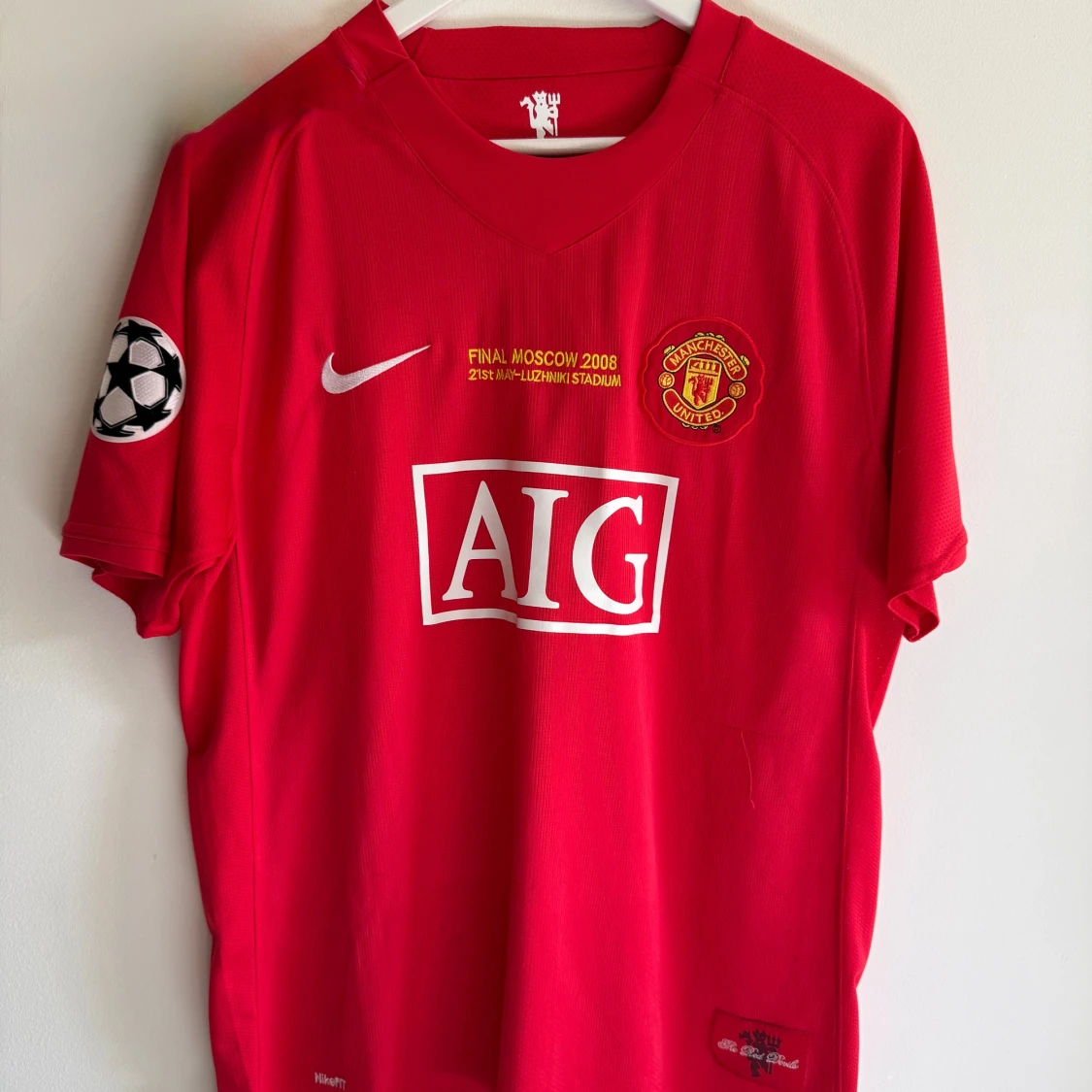 Cristiano Ronaldo Manchester United tröja – 2007, strl L