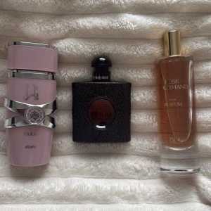 Säljer alla 3 🩷 (reserverat) - YSL Black Opium, Yara Lataffa & Zara Rose Gourmand