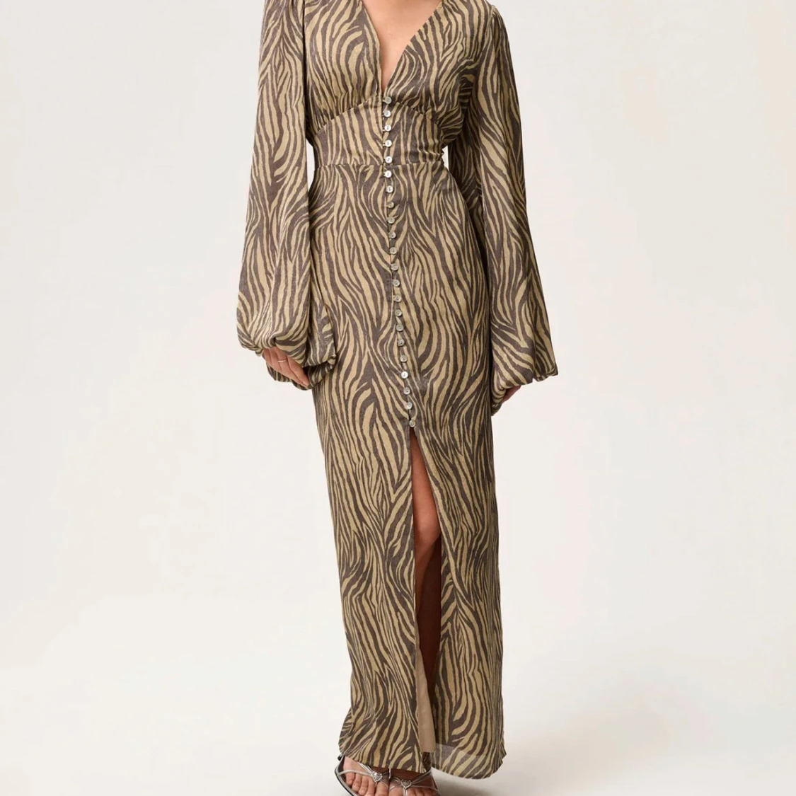 Zebramönstrad Adoore klänning