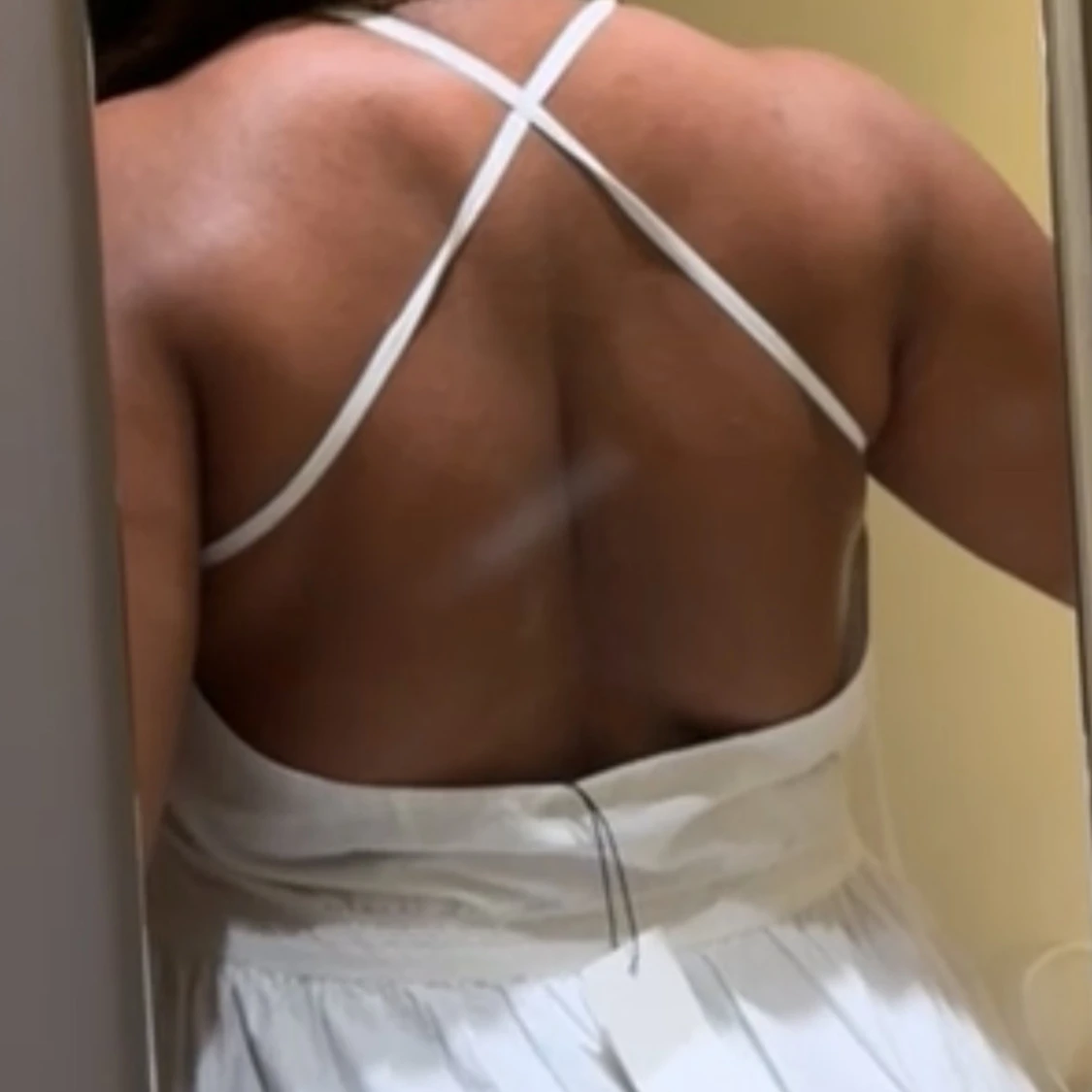 Vit sommarklänning från Bik Bok - 2