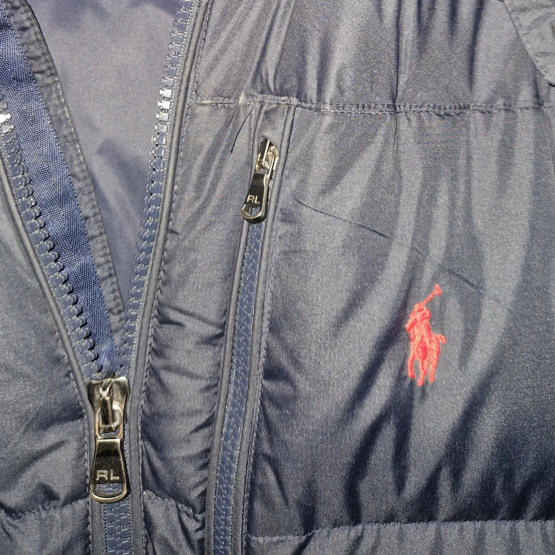 Mörkblå dunjacka Polo Ralph Lauren - 1