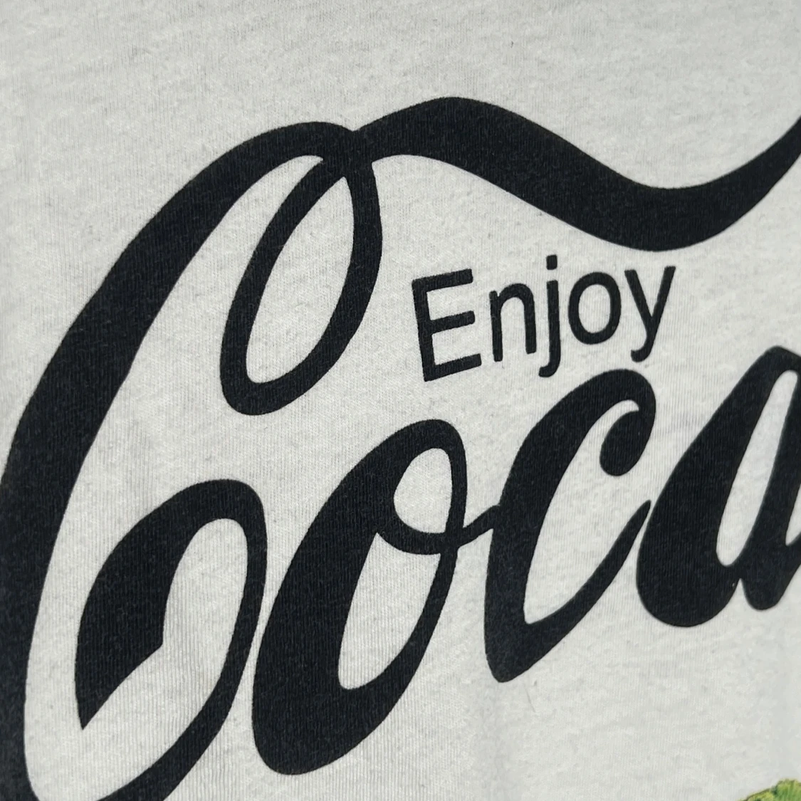 Vit t-shirt med Kermit tryck - 2