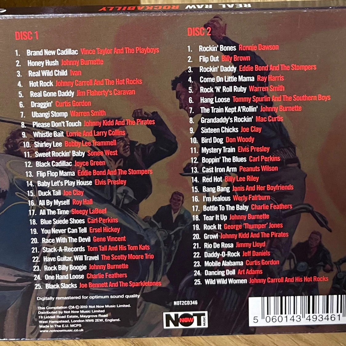 Real Raw Rockabilly CD - 1