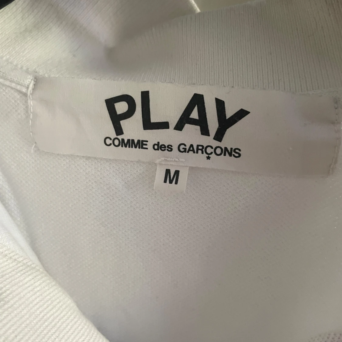 Vit polo t-shirt Comme des Garçons Play - 3