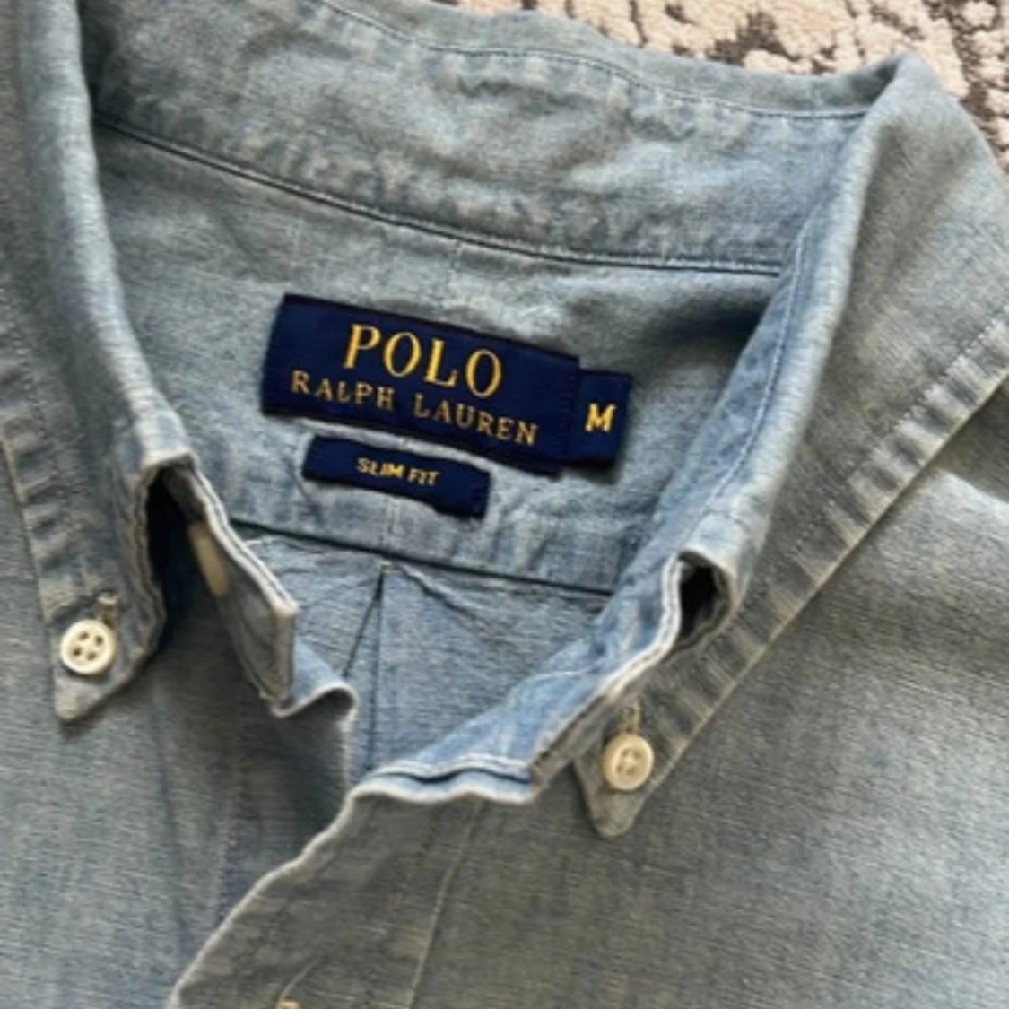 Ljusblå skjorta från Polo Ralph Lauren